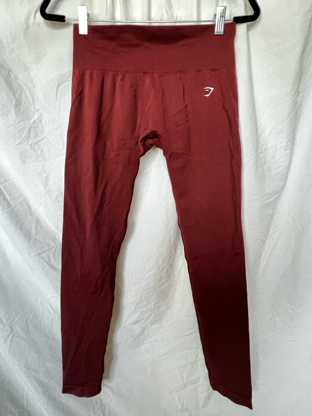 Gymshark Kids High-Waist Wine Red Leggings